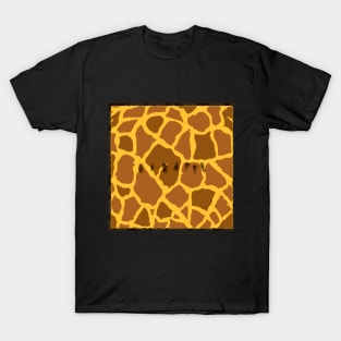 Giraffe Skin Pattern T-Shirt